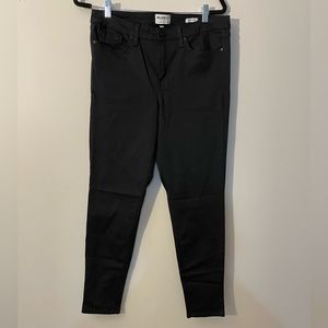 William Rast Perfect Skinny Black Jeans Size 32